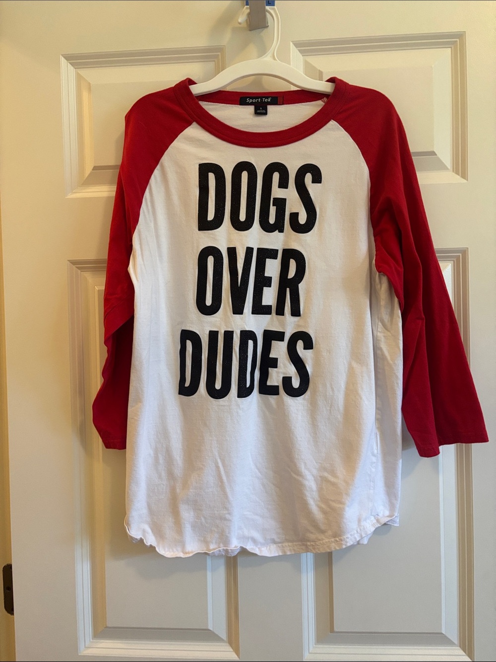 Dogs over dudes long sleeve T-shirt